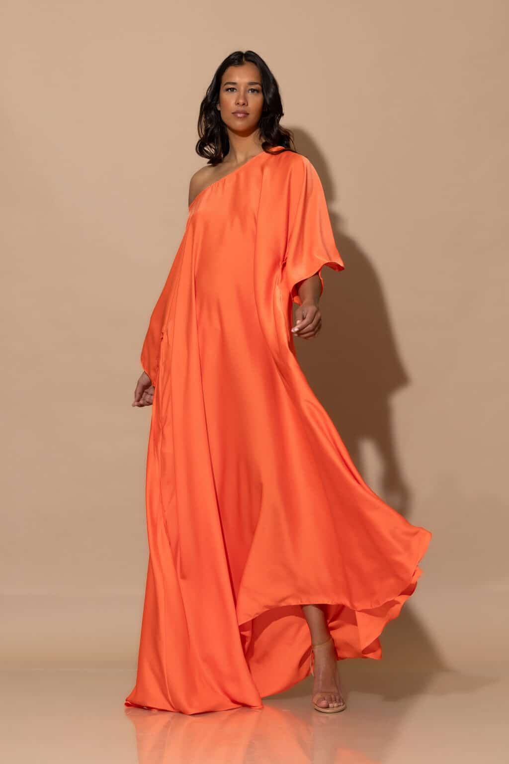 Satin Oversized Maxi Dress