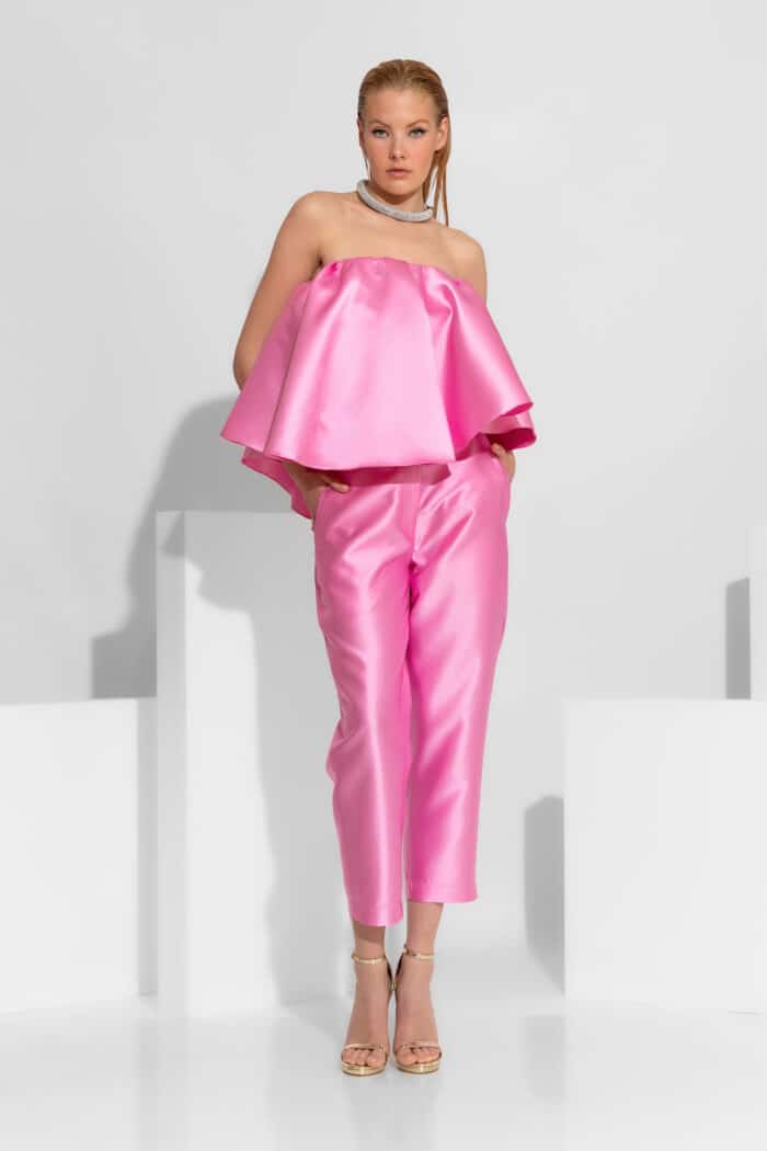 C-THROU-Banner-Pants-Spring-26- Taffeta Cropped Trousers