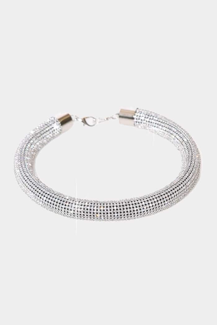 Bold crystal necklace