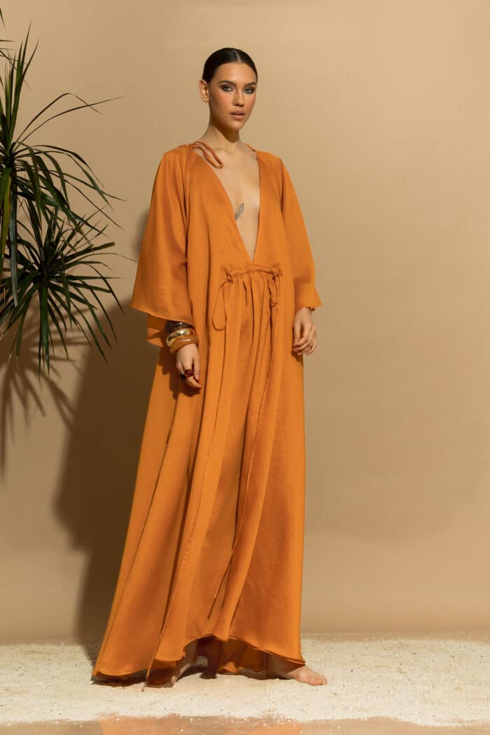C-THROU Exclusive Maxi Oversized Tencel Dress 2636008