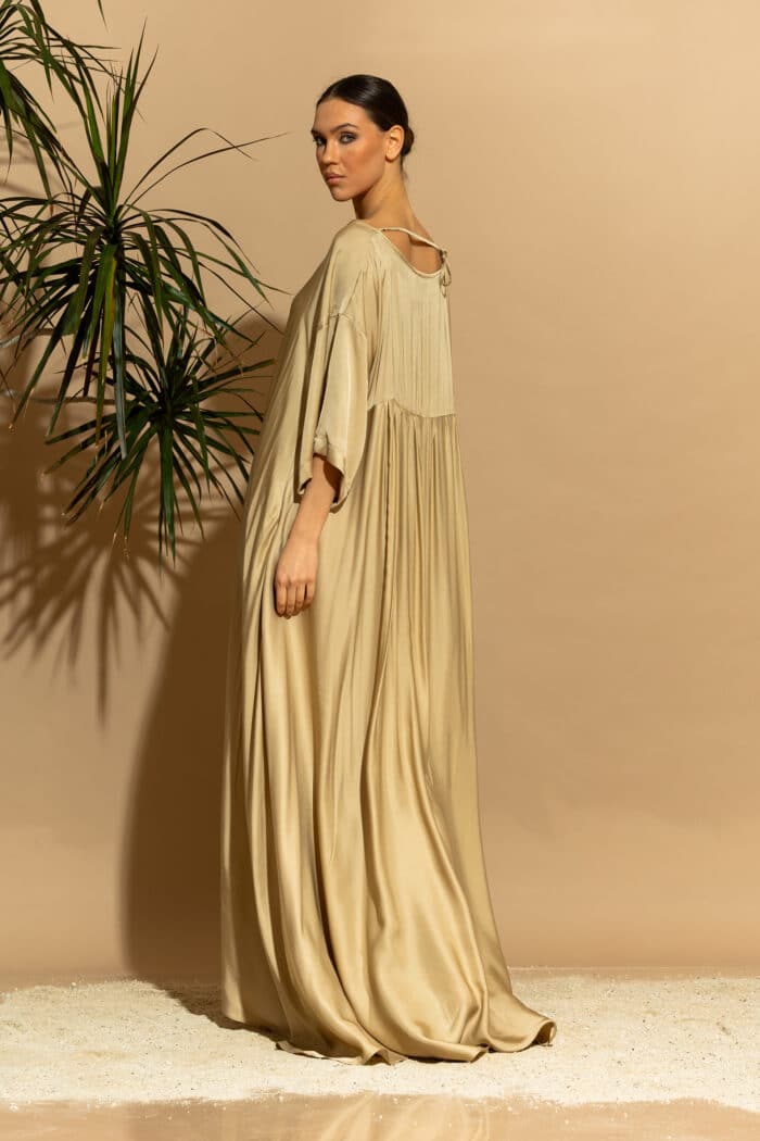 C-THROU Exclusive Dress in Satin Viscose