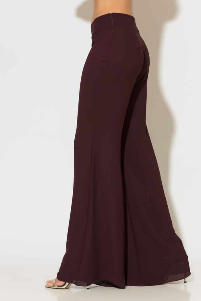 Classic Fluid Wide-Leg Pants