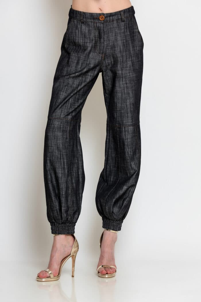 Balloon Denim Trousers