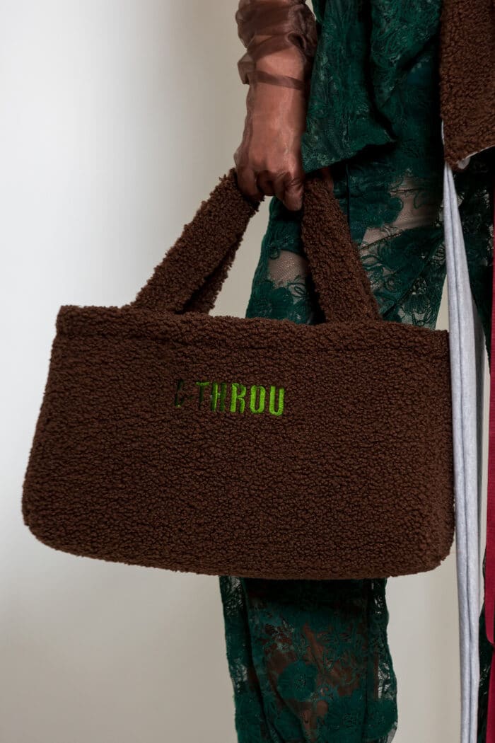 Brown Teddy Medium Tote Bag
